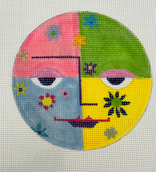 Floral Face C-ZE1028