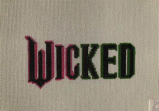 Wicked pink in green sign C-NOWicked