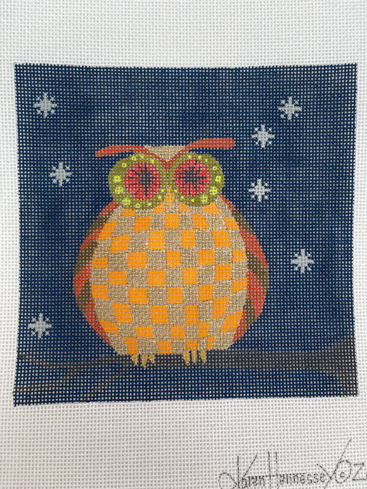 Checkers on a Branch Owl C-ZE339