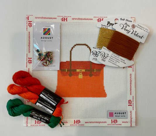 Birkin Bag Charm Kit Orange C-ADW114