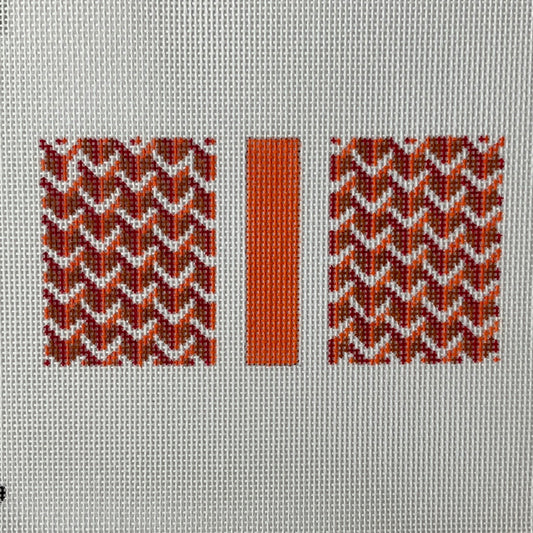 Y Pattern Insert in Orange C-AF24O