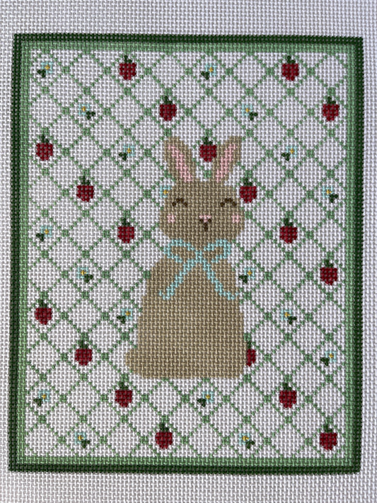 Strawberry Lattice Bunny C-JAN0110