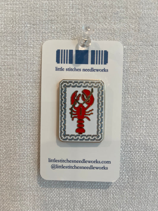 Red Lobster Needle Minder A-LSNlobster1