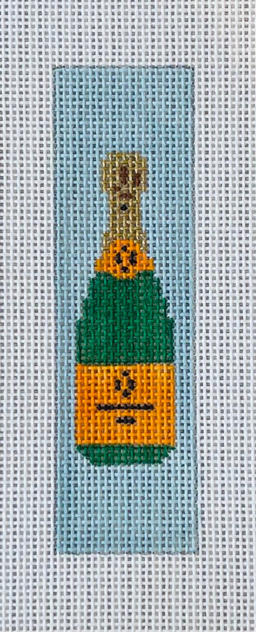Champagne Bottle Keychain (blue) C-XC228E