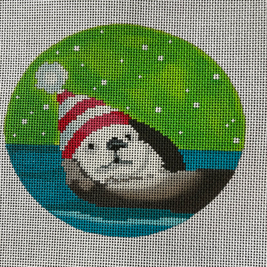 Otter with Striped Hat C-SCXO34