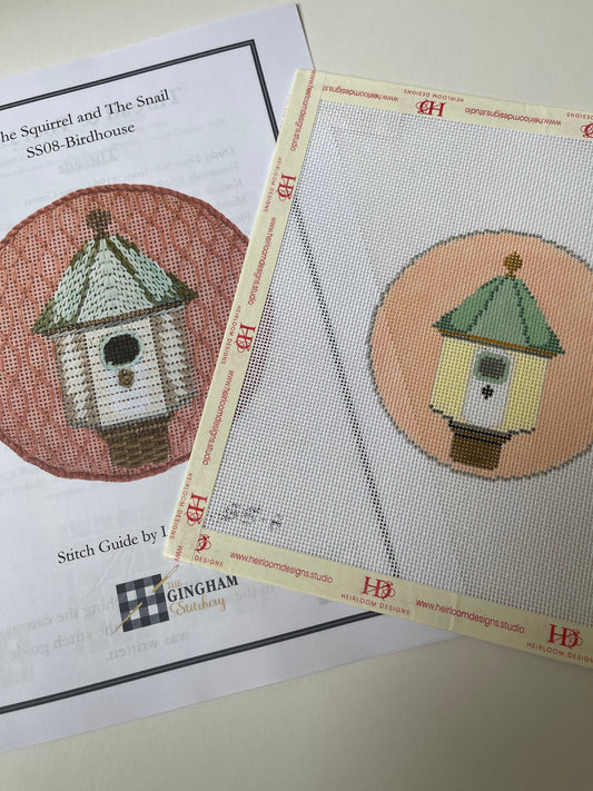 Birdhouse Canvas & Stitch Guide  C-SS08