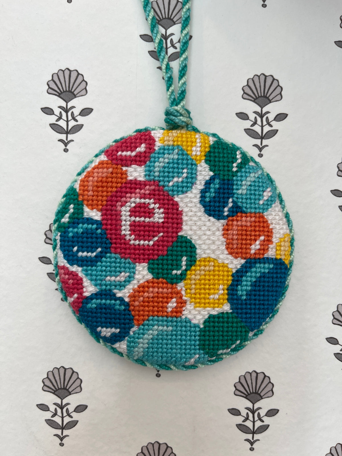 Finishing Class for a Basic Round Ornament Friday November 13, from 2-4 pm at HD