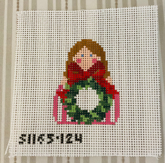 Wreath Angel Stitch Its  C-SI165-124