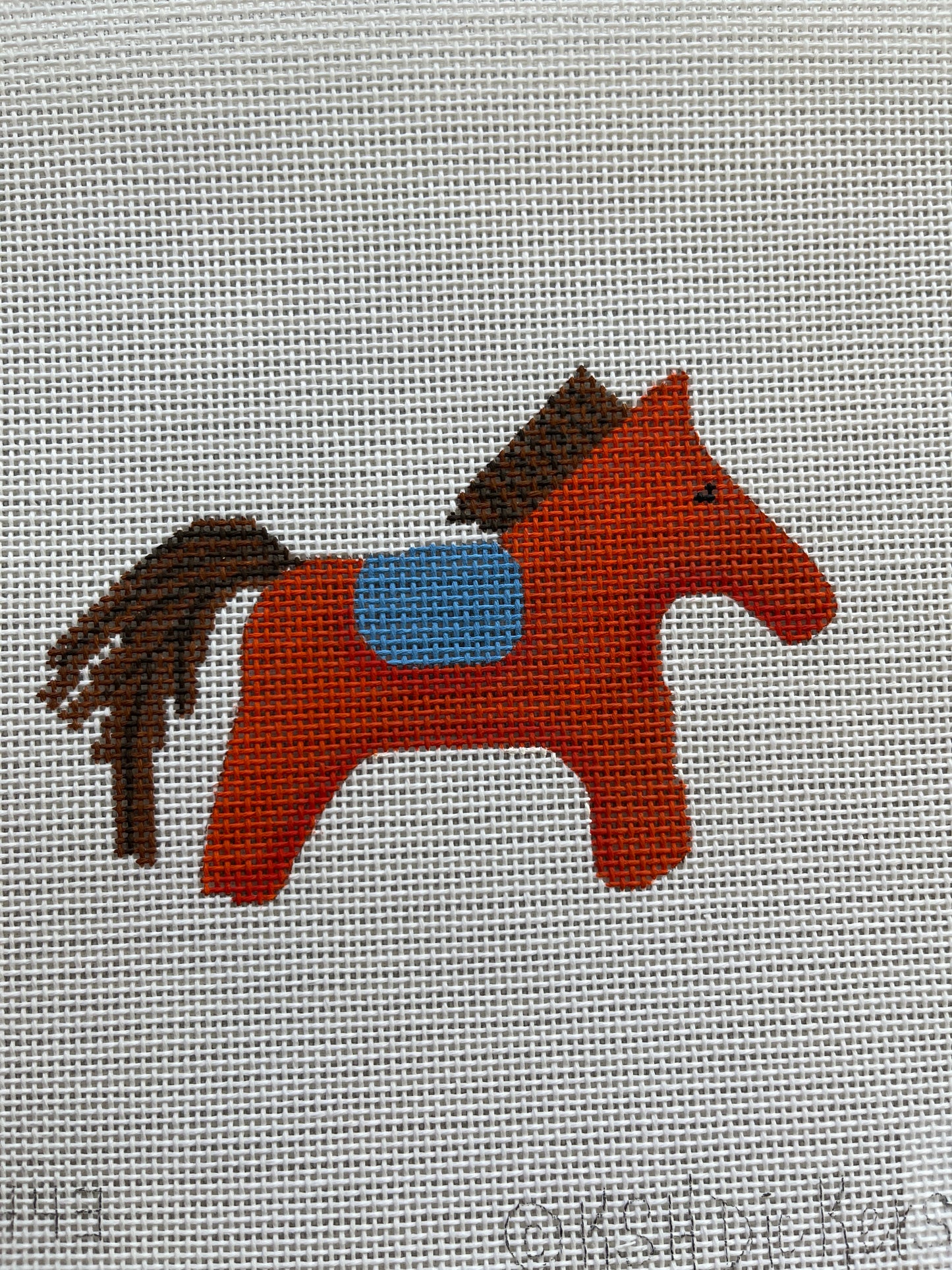 Hermes Horse with Saddle bag charm C-KDOM443