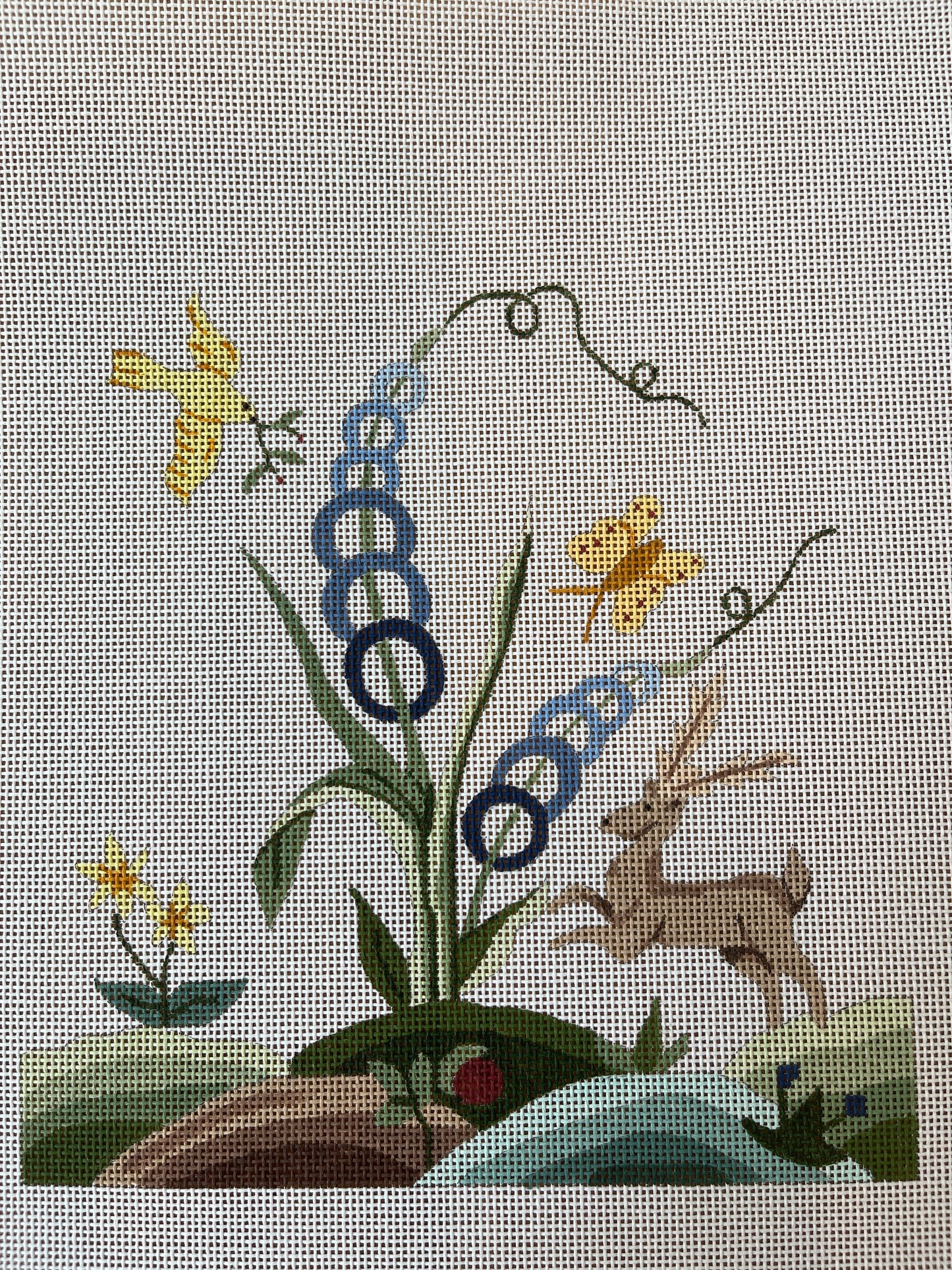 Derby Canvas with Vines and Deet C-M82