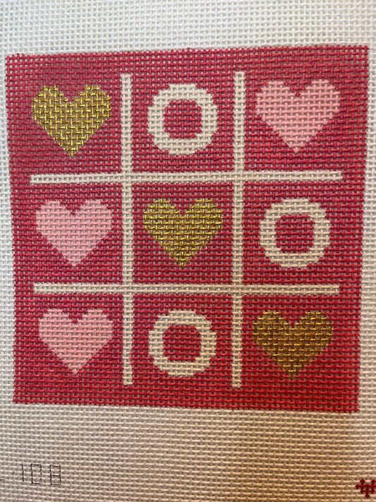 Hearts and O Tic-Tac-Toe C-MHBVAL108