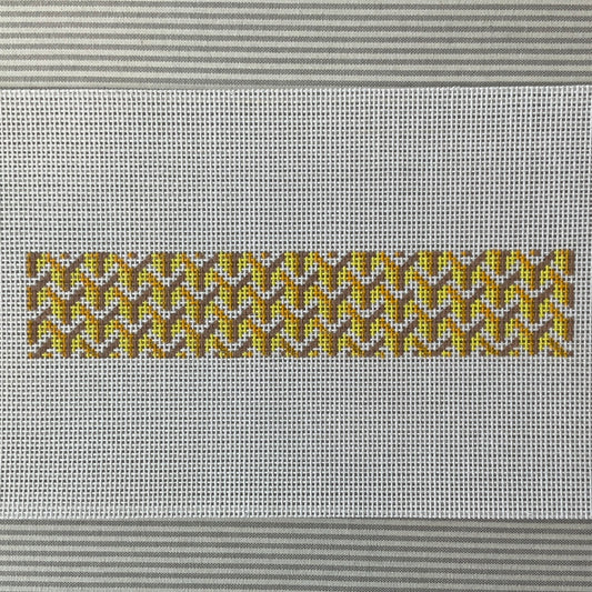 Y Pattern Keychain Yellow C-AF27Y