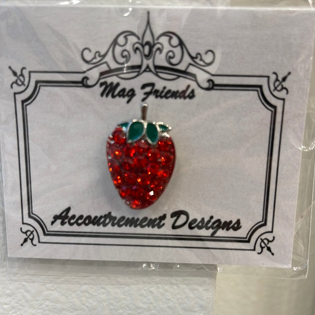 Red Gem Strawberry Needle Minder A-AD strawberry