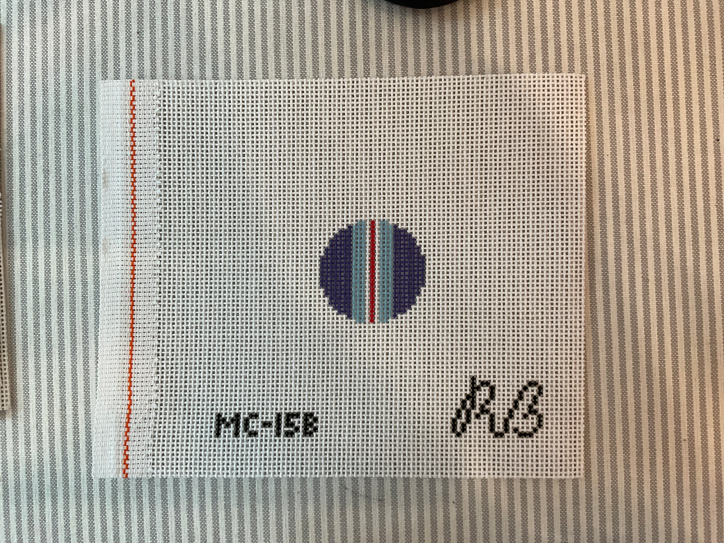 Blue Stripe Mini Clip Insert C-RBMC15B