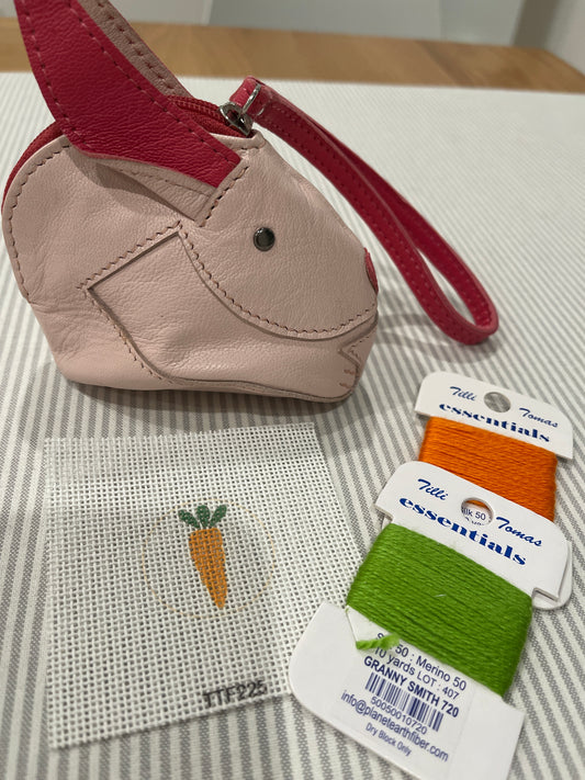 Pink Bunny Coin Purse Kit A-PE bunny kit