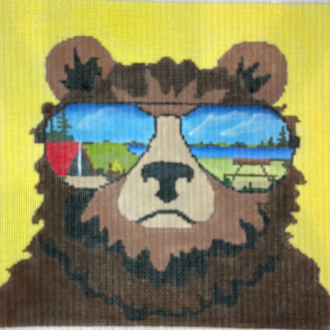 Bear with Sunglasses at Campground C-DAN-ZIA157