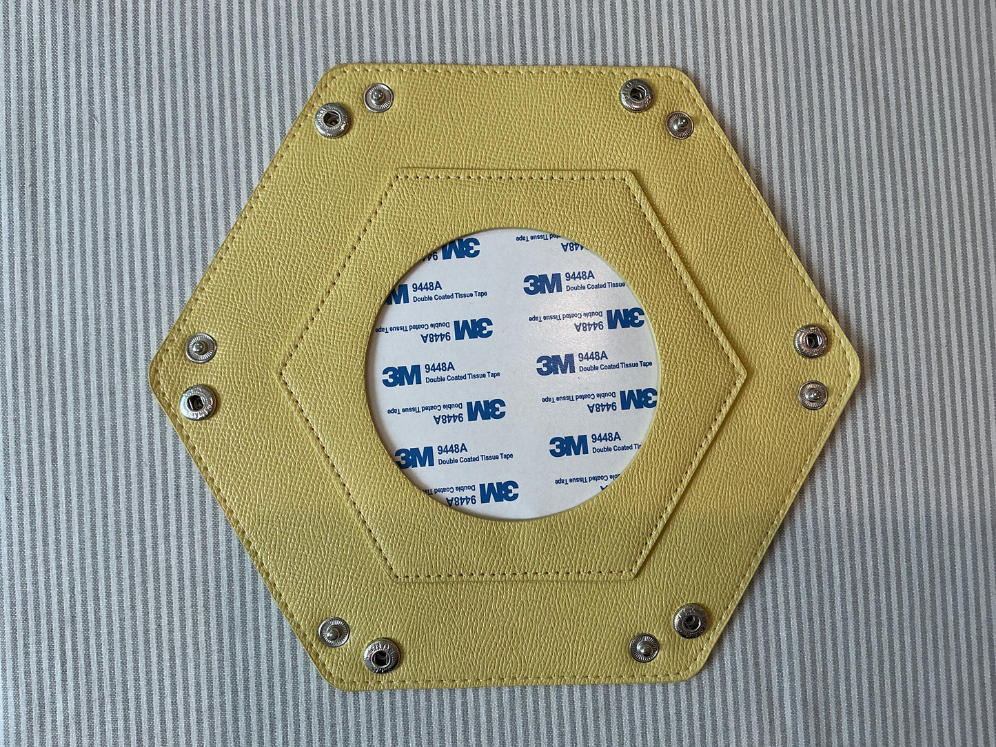 Self Finishing Leather Snap Tray A-TTSNT yellow