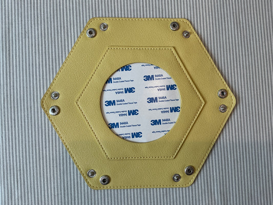 Self Finishing Leather Snap Tray A-TTSNT yellow