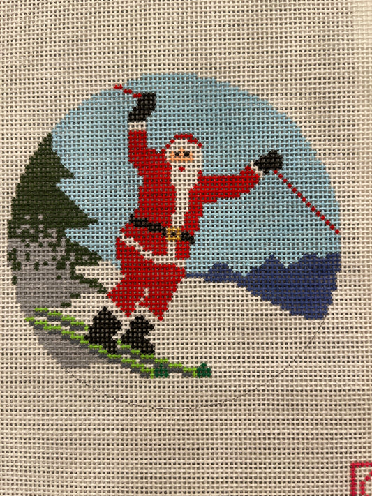 Santa Skiing C-AOK04