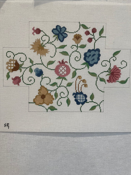 Floral Brick Cover C-SR352