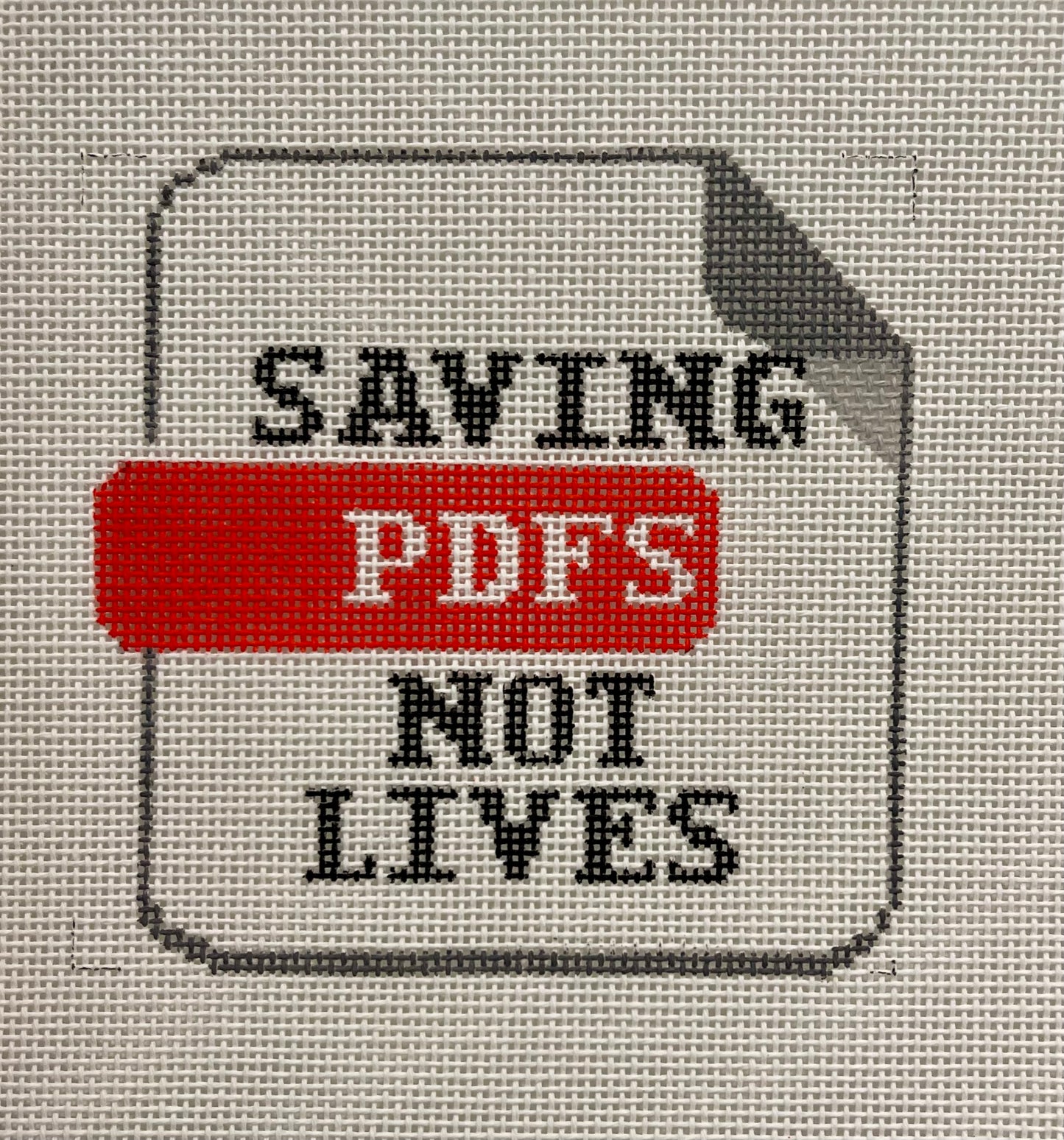 Saving PDFs Not Lives Coaster C-FI071P