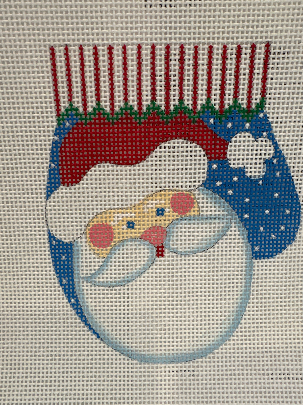 Santa Face Mitten TS-XO146G