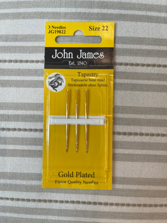 John James Needles size 22 A-JJ22