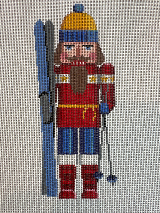 7” Nutcracker, Skier - 18 mesh C-SR4280