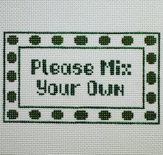 Mix Your Own Bar Sign C-SI220A