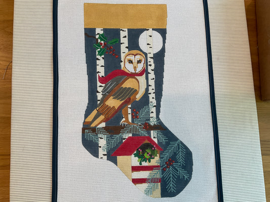 Owl Stocking C-H314