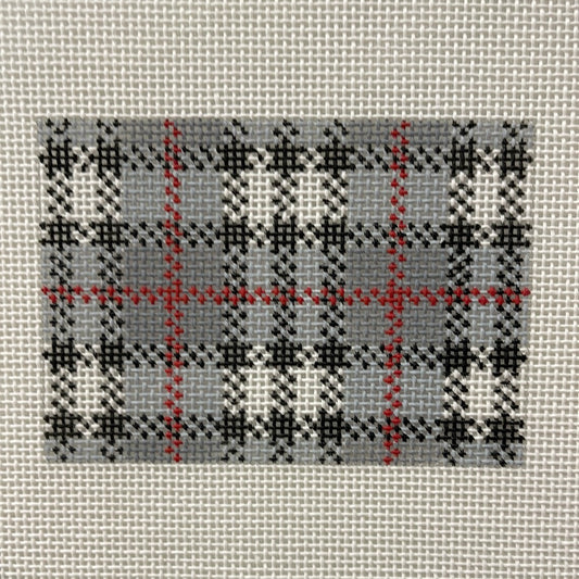 Grey and Red Burberry Plaid Insert C-LBLT04