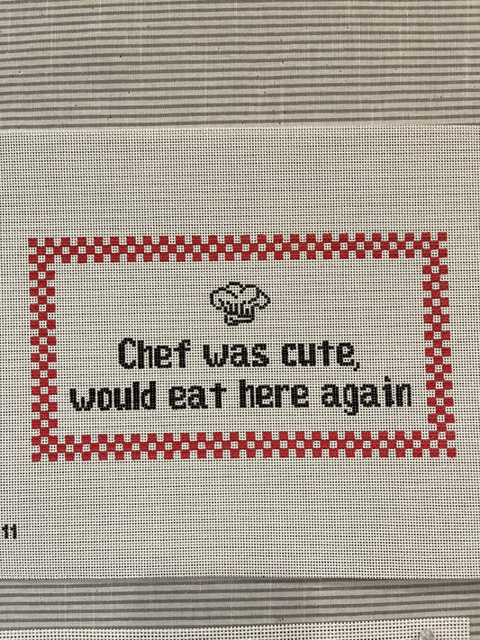 Chef was Cute Would Eat Here Again C-MN11
