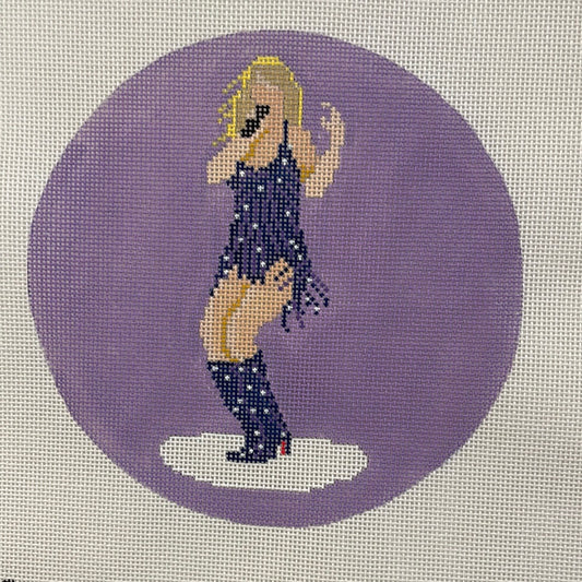 Taylor in Purple Sparkles C-FD200