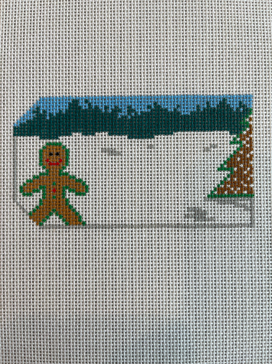 Gingerbread Gift Tag C-AOK138