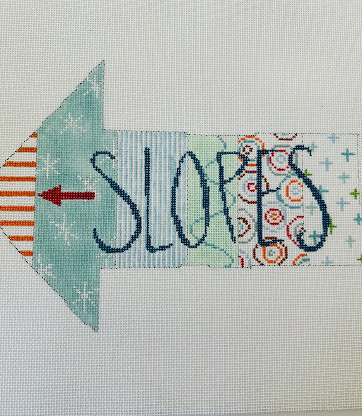 Ski Slopes Sign C-PET090