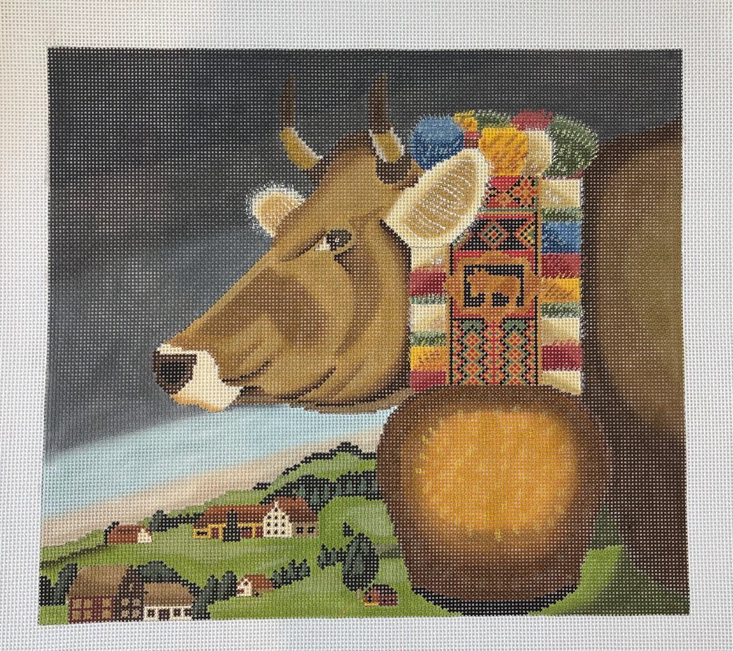 Ceremonial Swiss Cow TS-8033