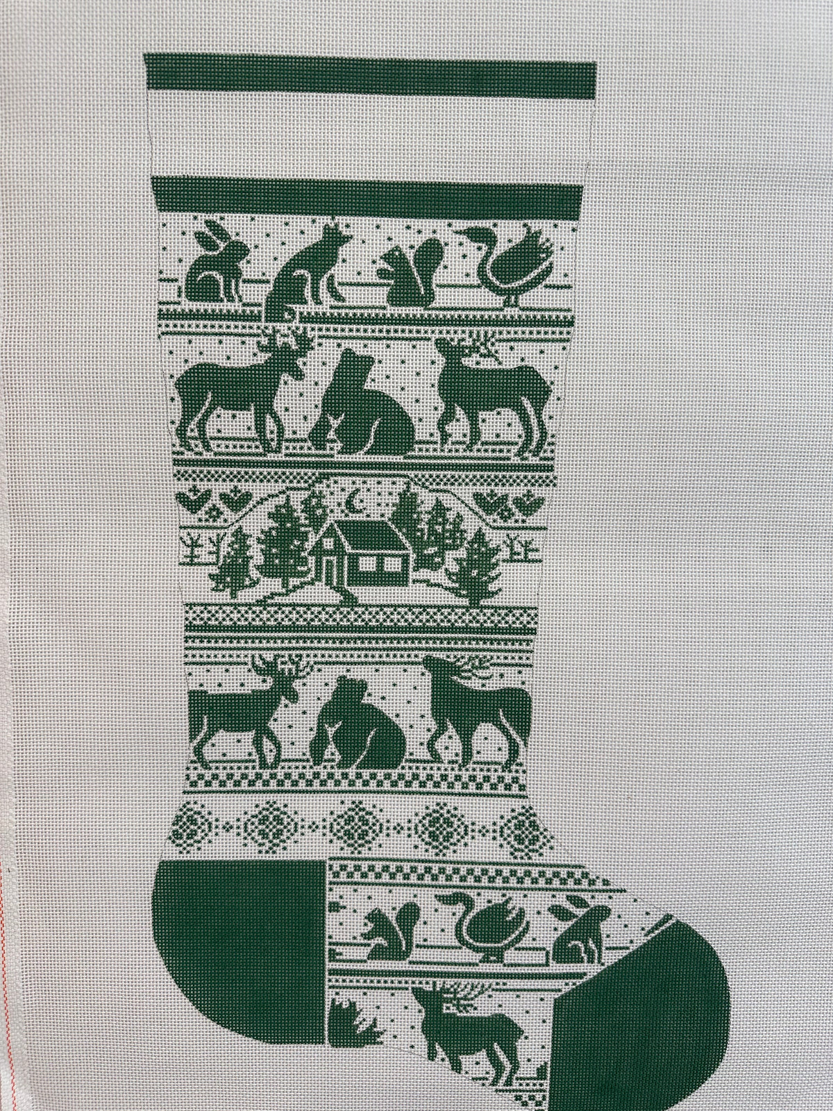 Green Nordic Full-sizes Stocking C-HSHH102