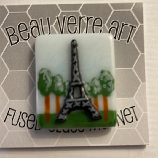 Glass Needle Minder Eiffel Tower A-BVET