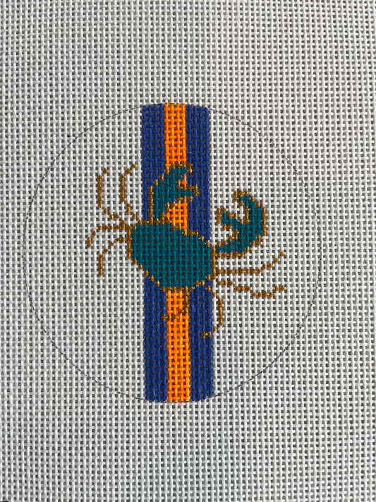 Crab on Neon Stripe C-VNG019