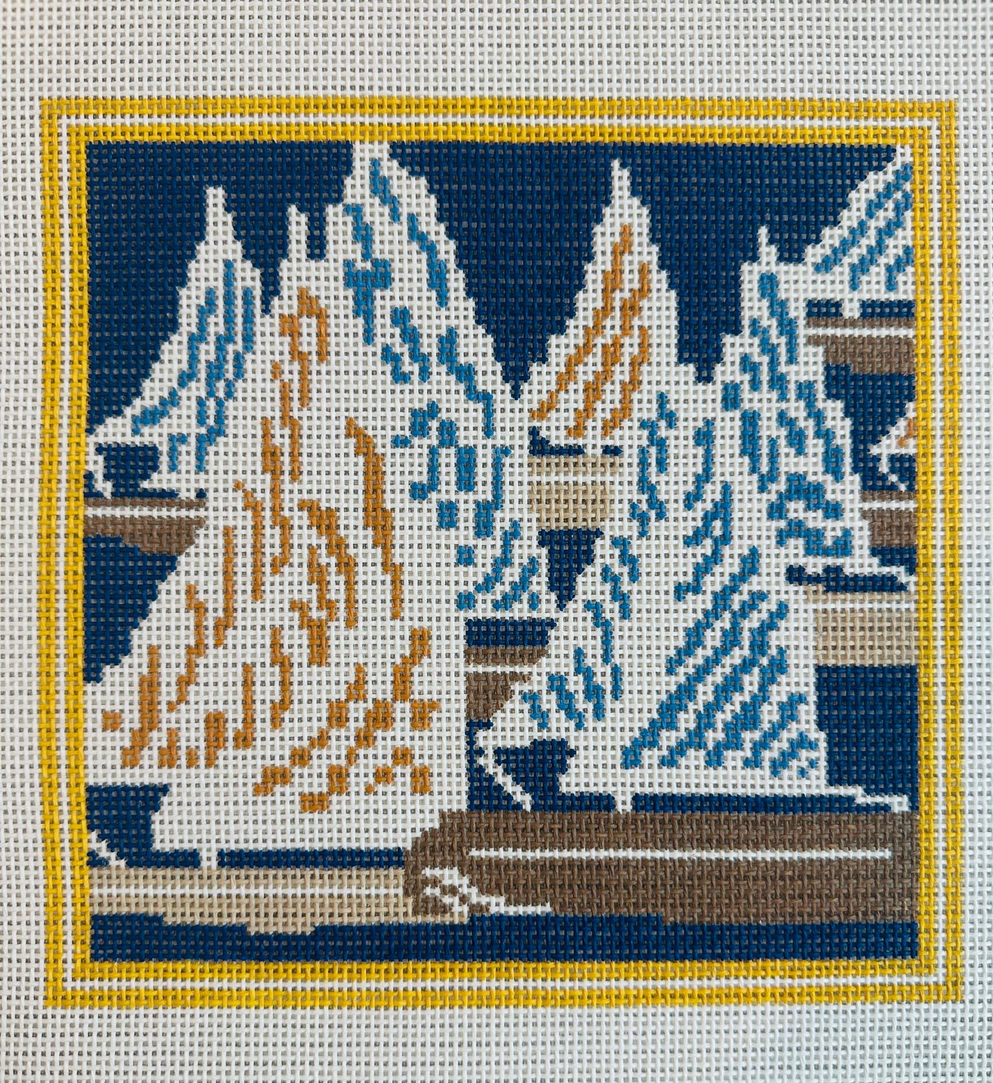 Blue Sailboats C-MK201