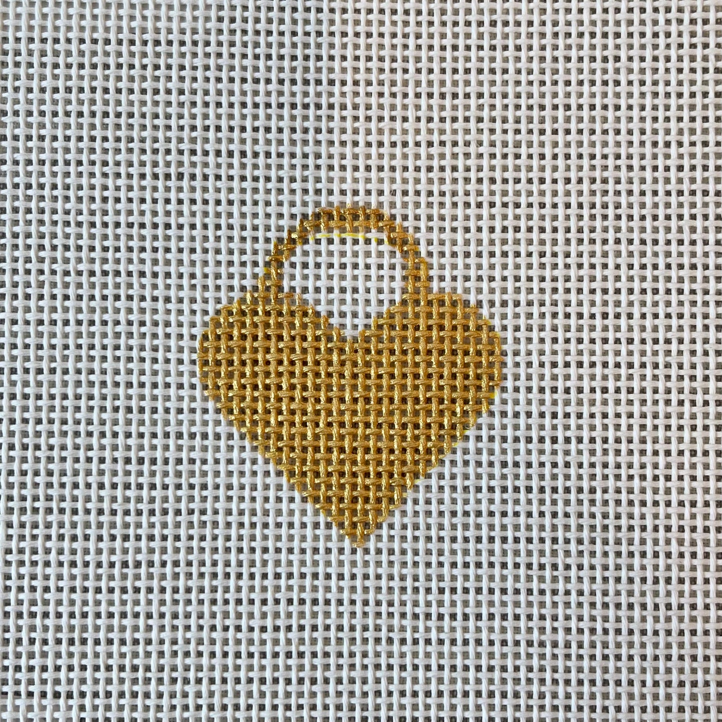 Gold Heart Bag Tag C-ML48