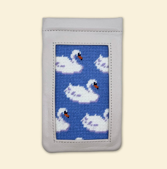 Feather and Fable Swan Eyeglass Case Kit C-HSSwan