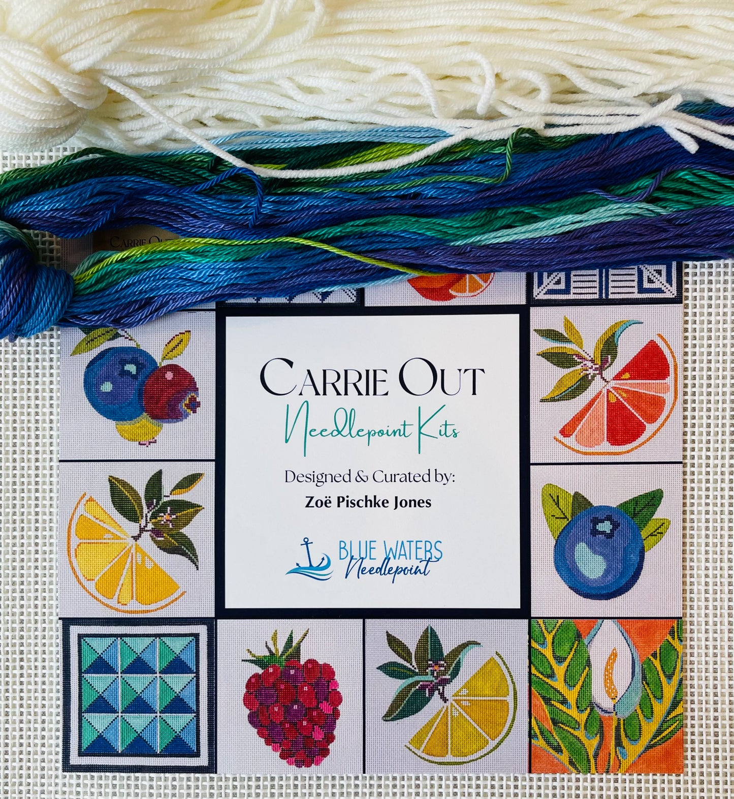 Needlepoint Kit: Blueberry C-CONKBL