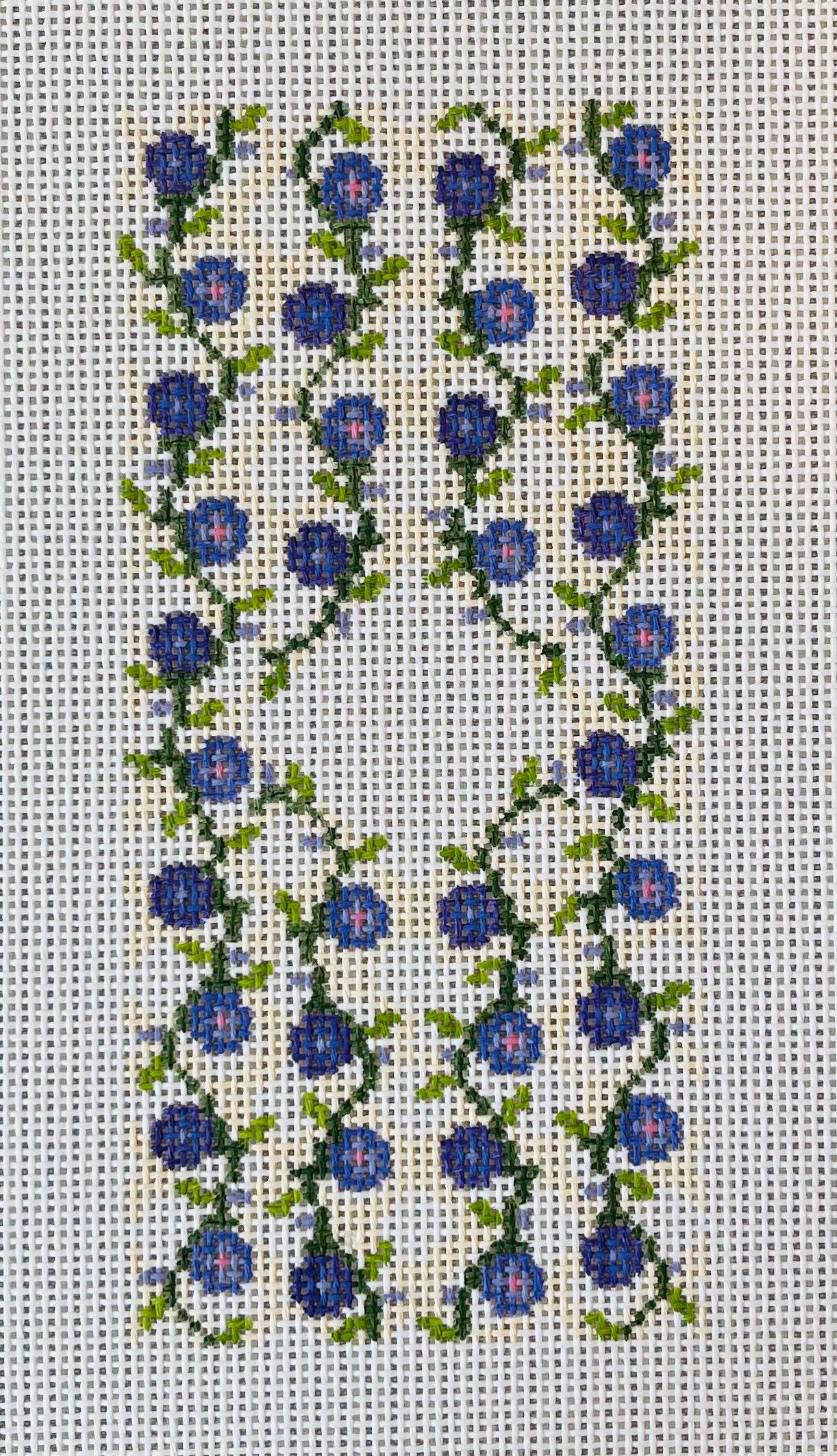 Purple Flower Lattice Insert C-T5511b