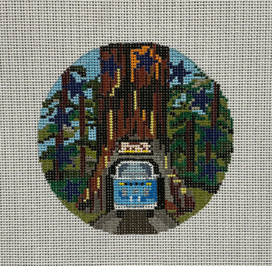 Redwood Forest Round C-AB75
