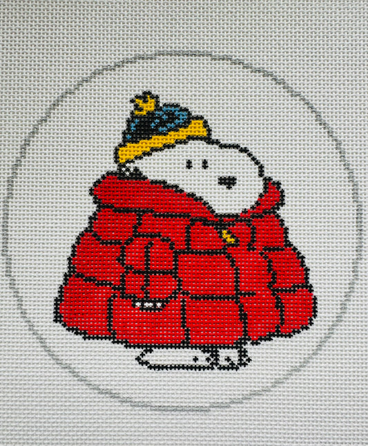 Snoopy in Puffer Coat C-Winter3