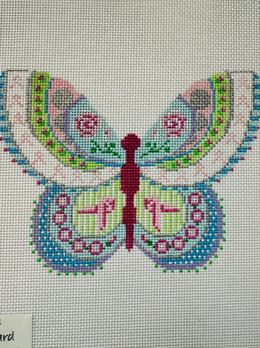 Floral Butterfly Pink Ribbons  C-750AP