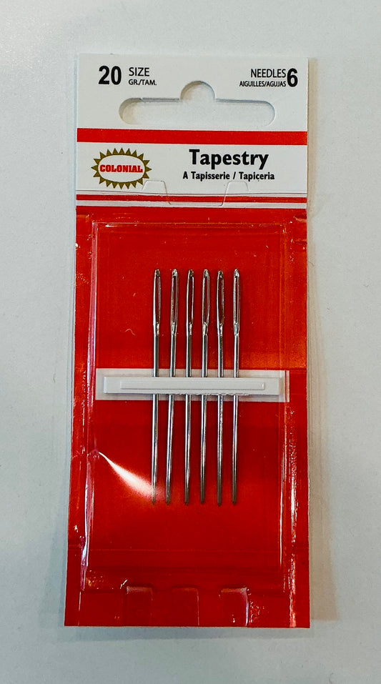 Colonial Tapestry Needles A-COL20N