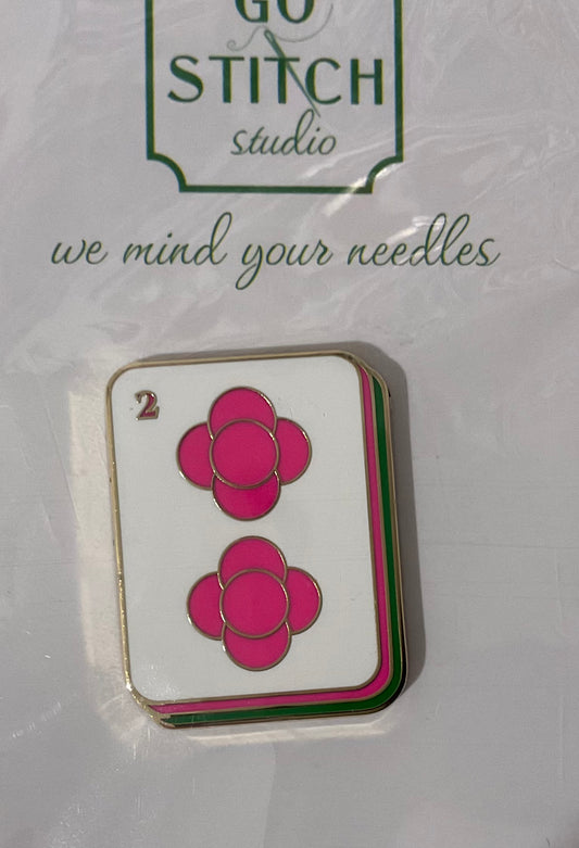 Two Dot Mahjong Tile Needle Minder A-GSSMAHJ