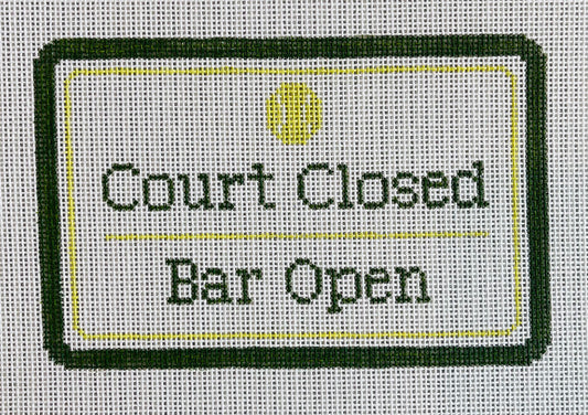 Court Closed, Bar Open - Tennis C-ABCPS402